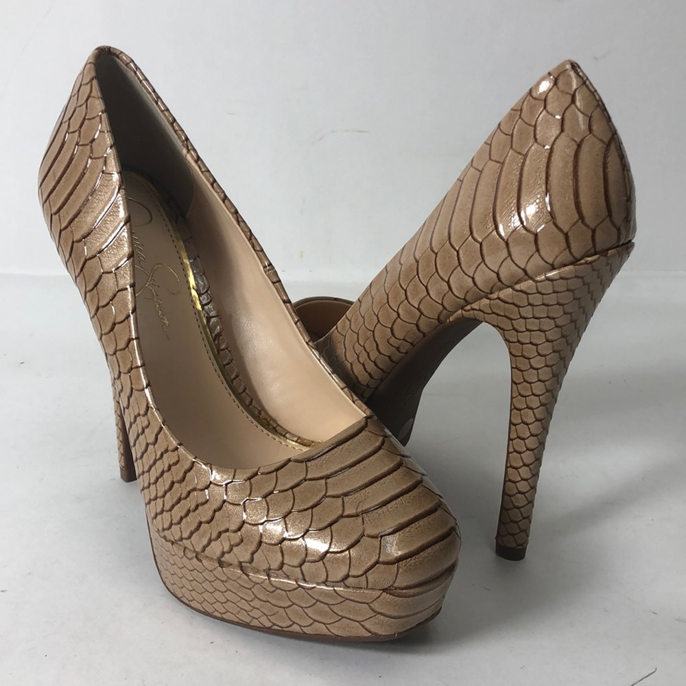 Jessica Simpson Bette Platform Heel Nude Pump 6.5